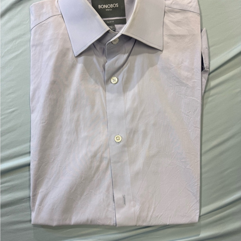 Bonobos Men's Dress Shirt in Light Blue